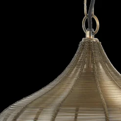 Hanglamp ALVARO 1Del. Brons L