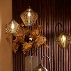 Hanglamp ALVARO 1Del. Met. Ant. Brons M