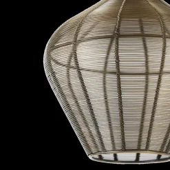 Hanglamp ALVARO 1Del. Met. Ant. Brons M