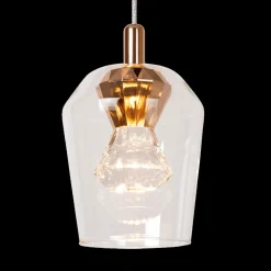 Hanglamp BERLIANE 5Del. Lang Transparant