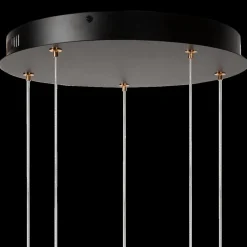 Hanglamp BERLIANE 5Del. Rond Transparant