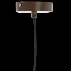 Hanglamp BIBURY Ø20 Bruin/Wit