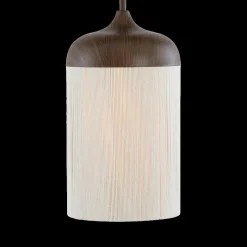 Hanglamp DANIA 3Del. Bruin/Crème