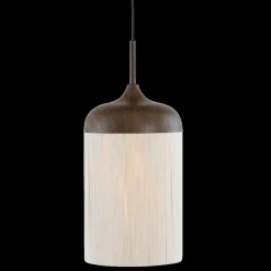 Hanglamp DANIA M Bruin/Creme