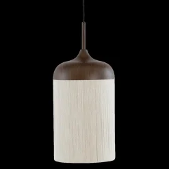Hanglamp DANIA M Bruin/Creme