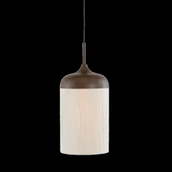 Hanglamp DANIA S Bruin/Creme