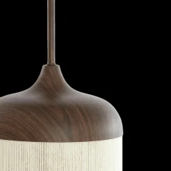 Hanglamp DANIALO 3Del. Bruin/Crème