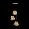 Hanglamp JILYS Rond 3Del. Naturel