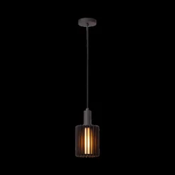 Hanglamp LAMBRES 1Del. Zwart