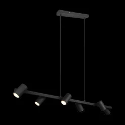 Hanglamp MARLEY 6-Delig Metaal Zwart