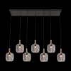 Hanglamp OKIRU 7Del. Smoke Grey