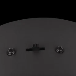 Hanglamp ORBIT 5Del. Rond Zwart/Coffee