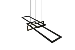 Hanglamp SALINAS Met. Mat Zwart