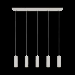 Hanglamp SOKA 5Del. Metaal Warm Grijs