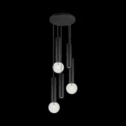 Hanglamp TABOO 5Del. Zwart