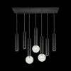 Hanglamp TABOO 7Del. Zwart