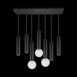 Hanglamp TABOO 7Del. Zwart
