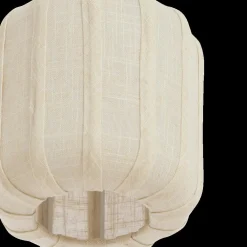 Hanglamp TUFIA 3Del Rond Linnen Crème