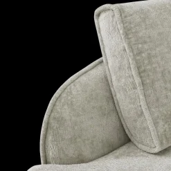 Hoeksalon ACHIEL Longchair Links Turtledove B313