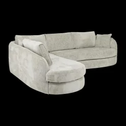 Hoeksalon ACHIEL Longchair Links Turtledove B313