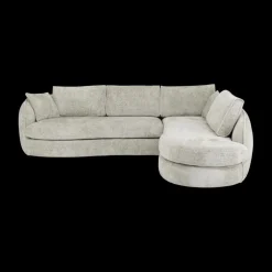 Hoeksalon ACHIEL Longchair Rechts Turtledove B313