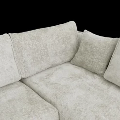 Hoeksalon ACHIEL Longchair Rechts Turtledove B313