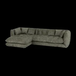 Hoeksalon AMIGO Longchair Links Olive B300