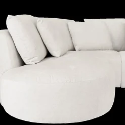 Hoeksalon ARIEL Longchair Links Barmon Coconut