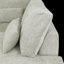 Hoeksalon ATLAS Greige Longchair Rechts B327