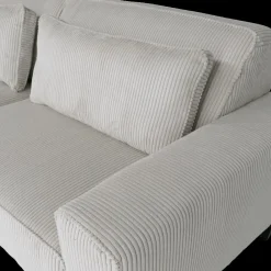 Hoeksalon BEMTHE Longchair Links Grijs B299