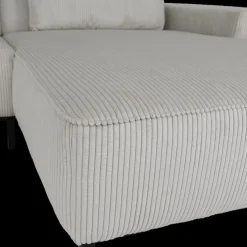 Hoeksalon BEMTHE Longchair Rechts Grijs B329