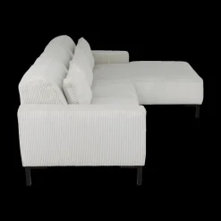 Hoeksalon BEMTHE Longchair Rechts Grijs B299