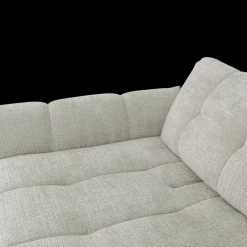 Hoeksalon CARPO Semona Greige Longchair Links B337