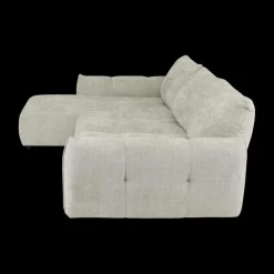 Hoeksalon CARPO Semona Greige Longchair Links B337