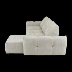 Hoeksalon CARPO Semona Greige Longchair Rechts B337