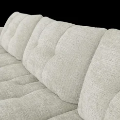 Hoeksalon CARPO Semona Greige Longchair Rechts B337