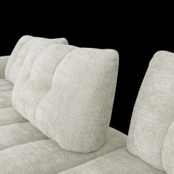 Hoeksalon CARPO Semona Greige Longchair Rechts B337