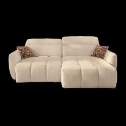 Hoeksalon CECILE Beige met Elektrische Diepteverstelling B263