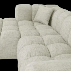 Hoeksalon CELESTE Longchair Links Ivory B265