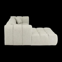 Hoeksalon CELESTE Longchair Links Ivory B265