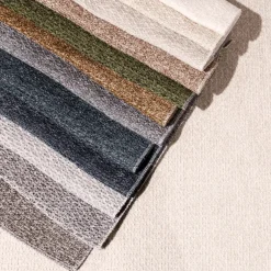 Hoeksalon CELINE Longchair Links Grijs