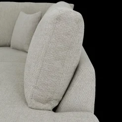 Hoeksalon CELINE Longchair Rechts Grijs