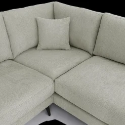 Hoeksalon CELINE Longchair Rechts Grijs