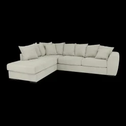 Hoeksalon CUBA Longchair Links Mito Beige
