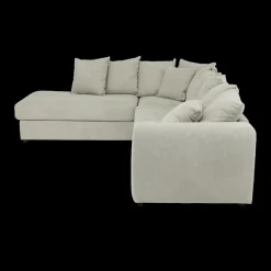 Hoeksalon CUBA Longchair Links Mito Beige