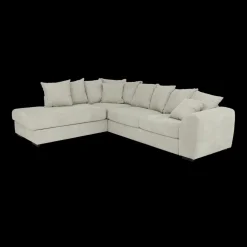 Hoeksalon CUBA Longchair Links Mito Beige