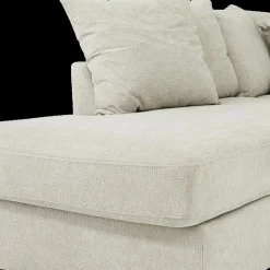 Hoeksalon CUBA Longchair Links Mito Beige