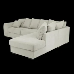 Hoeksalon CUBA Longchair Rechts Mito Beige