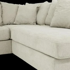 Hoeksalon CUBA Longchair Rechts Mito Beige