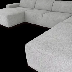 Hoeksalon DALI Longchair Rechts Grijs